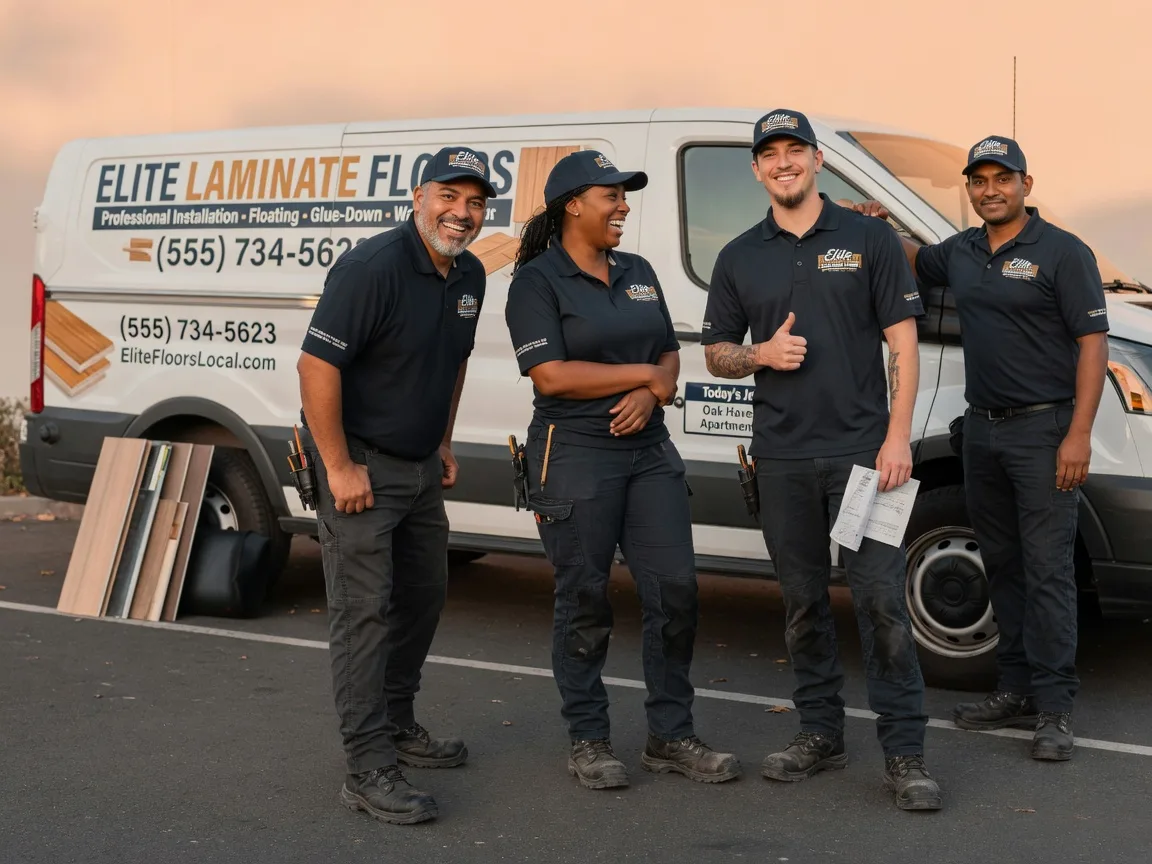 Laminate flooring installation company in Milan, MI